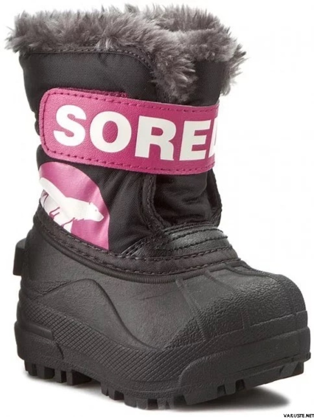 SOREL Snow Commander Snowboots Waterproof Pink Black size Infant 4